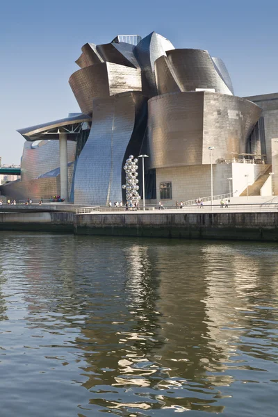 Guggenheimovo muzeum bilbao — Stock fotografie