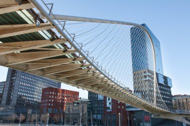 Santiago calatrava Köprüsü de bilbao, İspanya