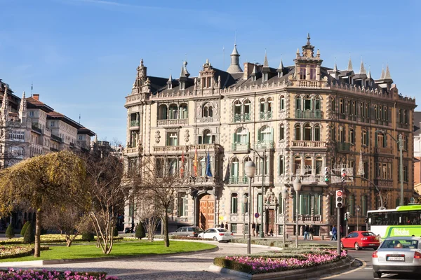 Plaza de Moy jalá en Bilbao — Foto de Stock