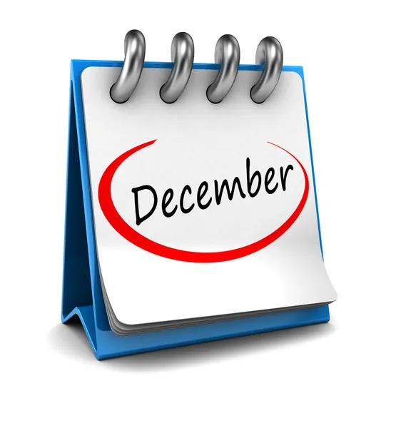 I december — Stockfoto