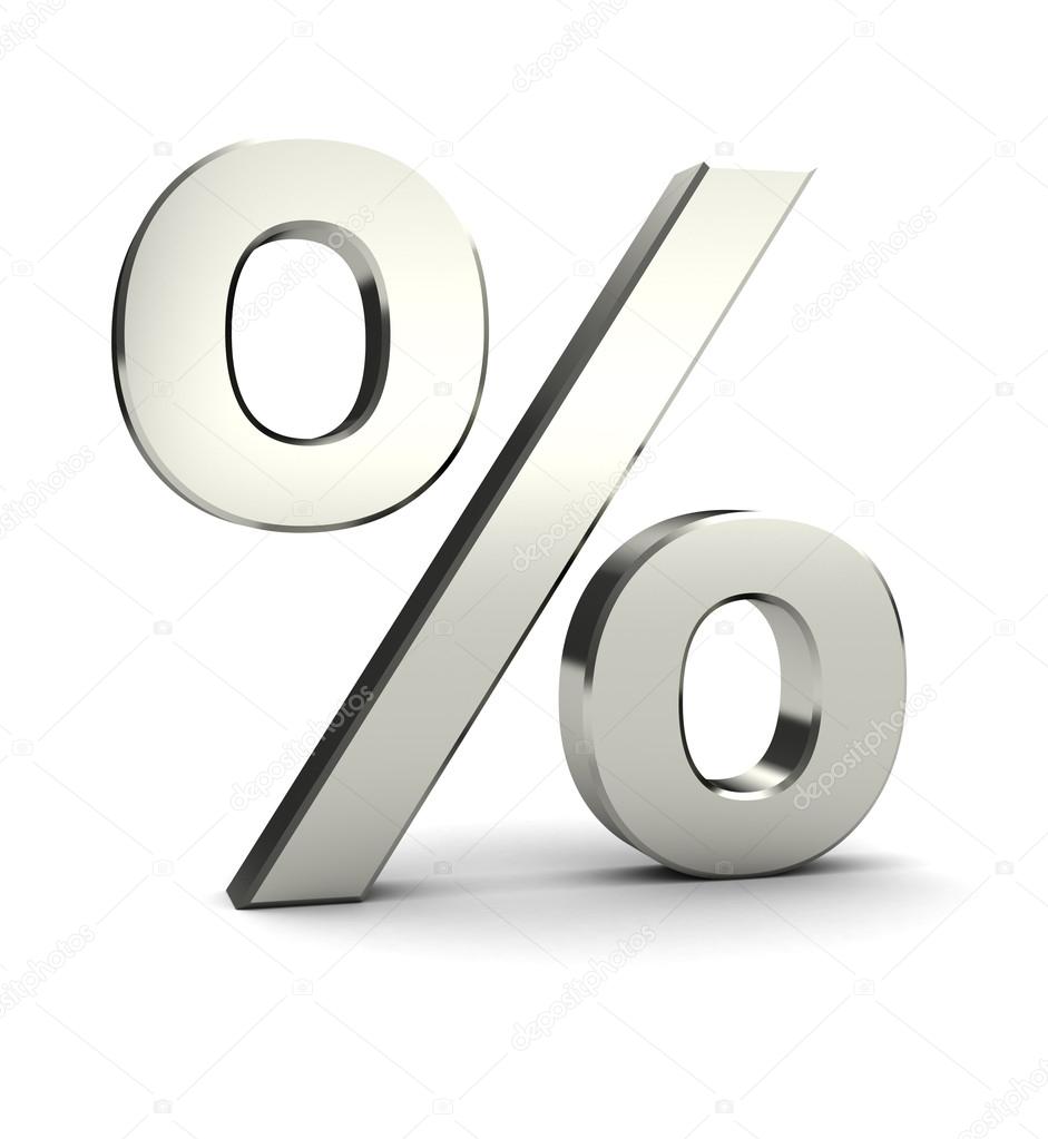 Symbol of percent