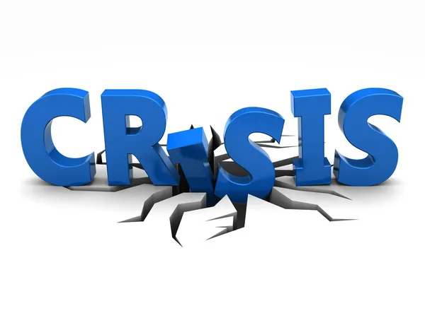 Crisis — Stock Photo, Image