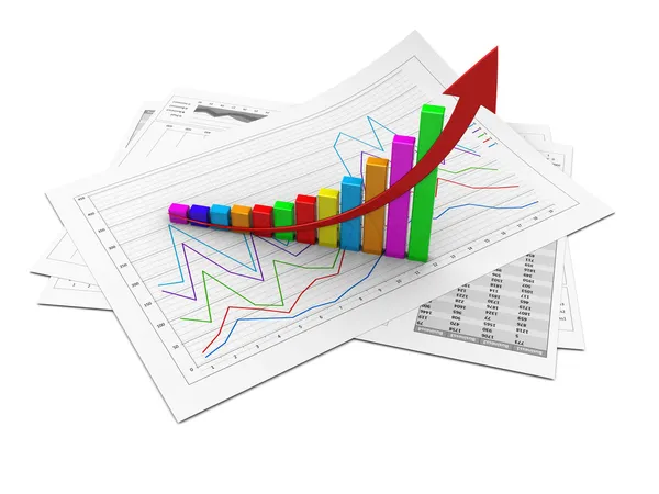 Success graph — Stock Photo, Image