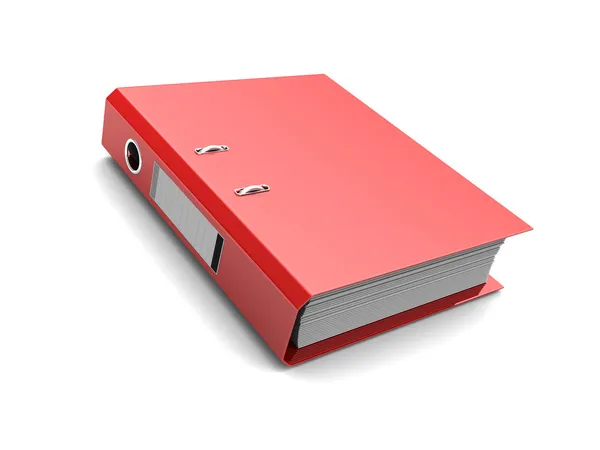 Red folder — Stock Photo, Image