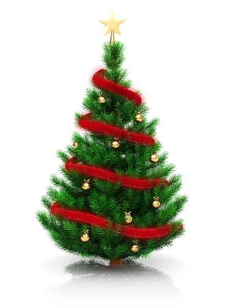 Weihnachtsbaum — Stockfoto