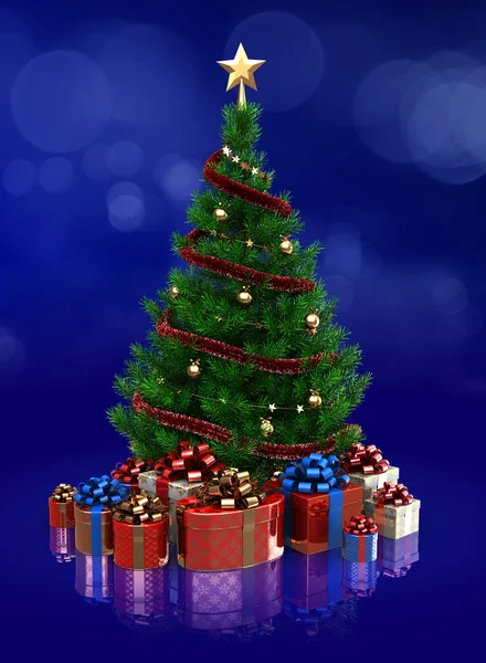 Karácsonyfa — Stock Fotó