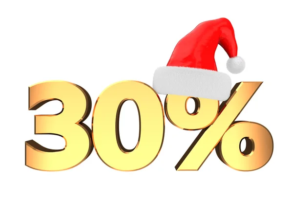 30 % sleva — Stock fotografie