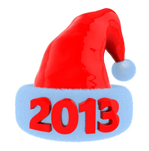 2013 christmas hat — Stock Photo, Image