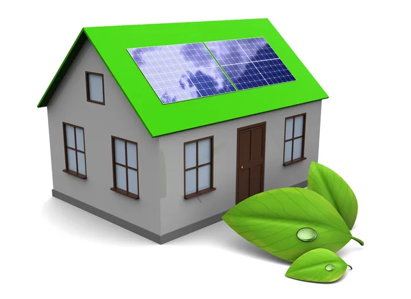 Eco house — Stock Photo, Image