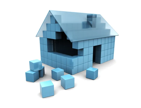 House assembling — Stock Photo, Image