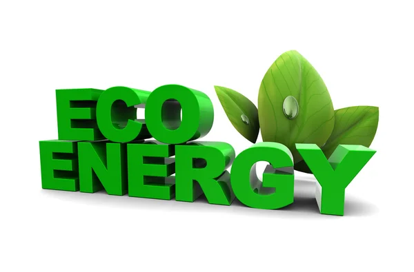 Ökoenergie — Stockfoto