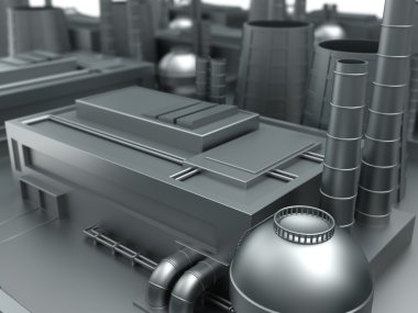 Endüstriyel arka plan