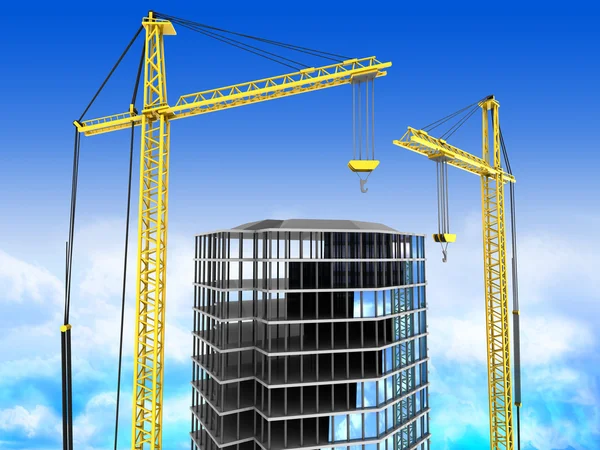 3d building — Stock Photo, Image