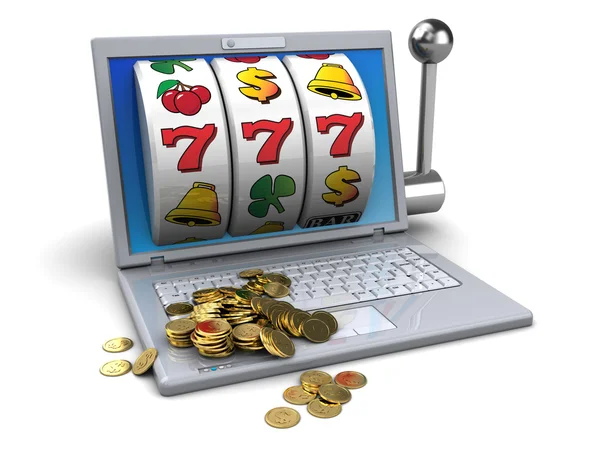 Golden jackpot — Stock Photo, Image