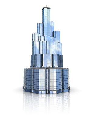 Bir gökdelenin modeli