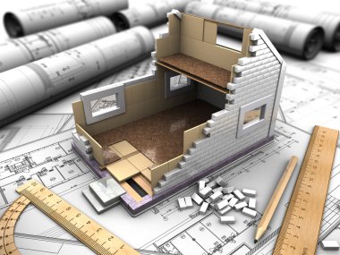 mockup evi ve çizimler