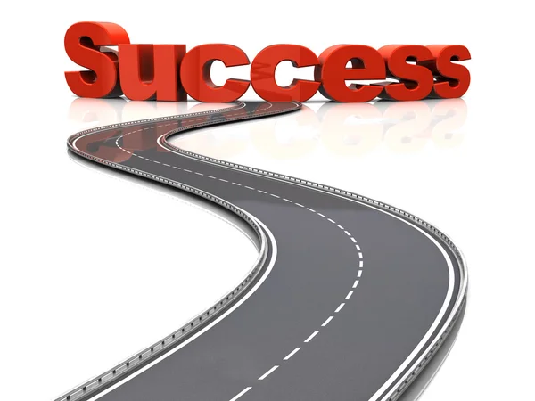 Road to success — Stock Photo, Image