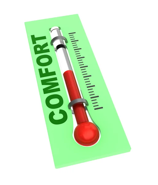 Komfort hőmérséklet — Stock Fotó