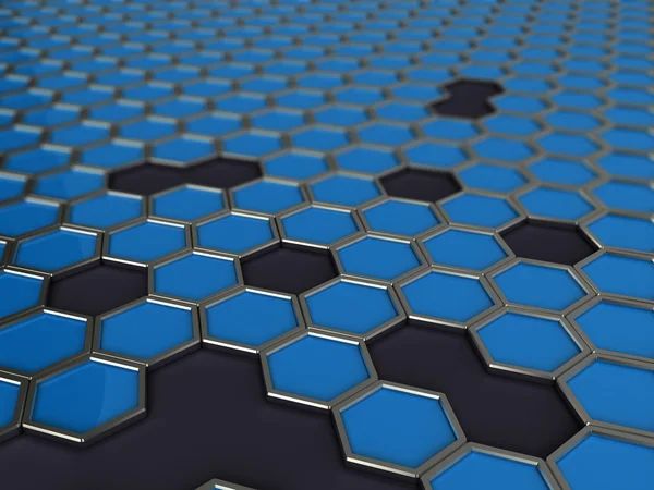 Mosaic of hexagons — Stock Photo, Image