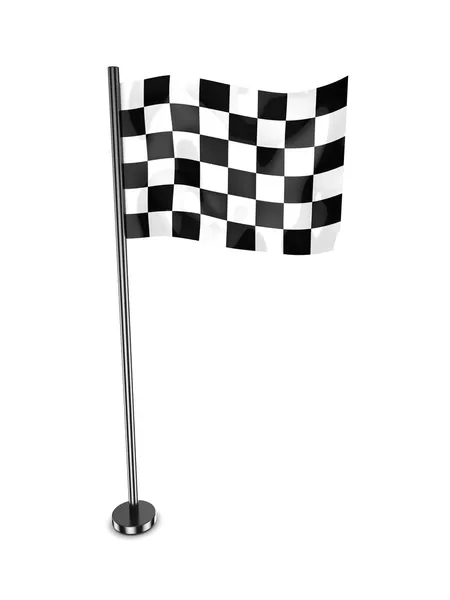 Versenyzői zászló — Stock Fotó