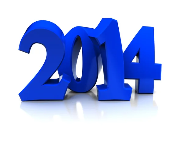 Año 2014 — Foto de Stock