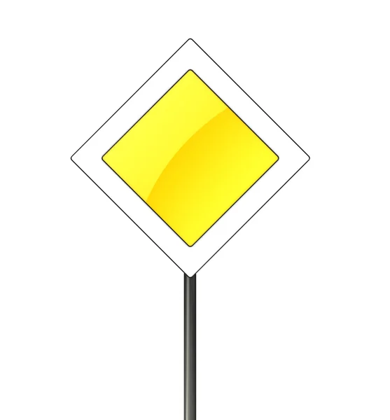 Main road sign — Stock Photo, Image