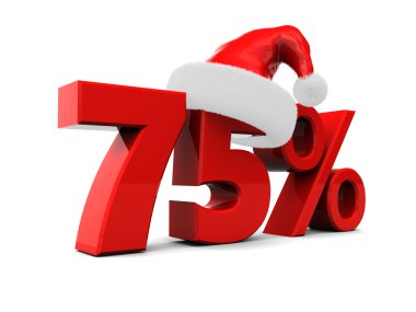 yüzde yetmiş beş indirim