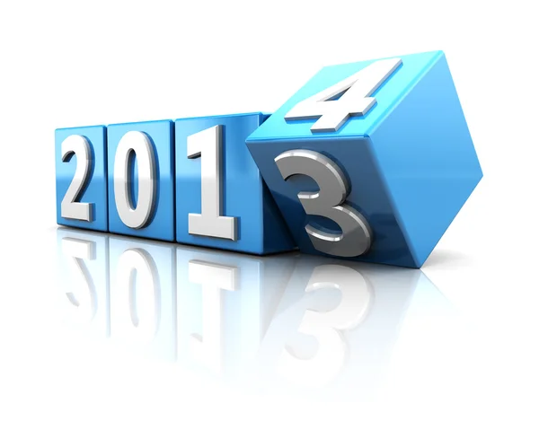 2014 new year sign — Stock Photo, Image