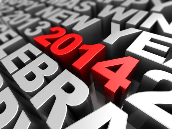 2014 nuovo anno sfondo — Foto Stock