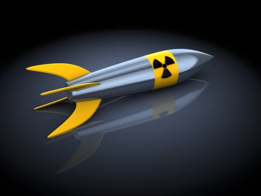 Nuclear missile clipart