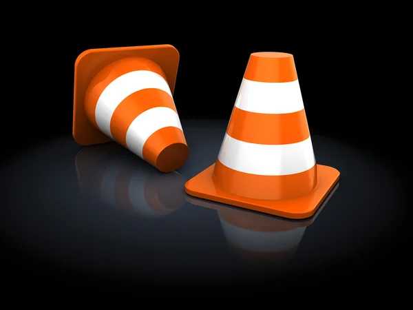 Road cones — Stock Photo, Image