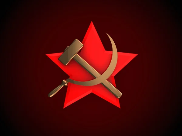 Sovjetiska symbol — Stockfoto