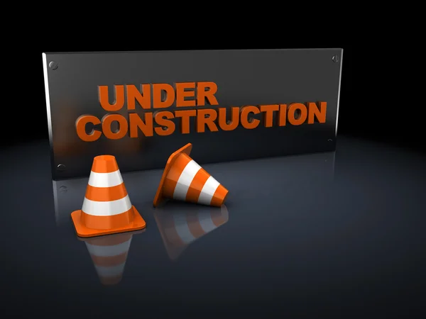 Under construction — Stock Photo, Image