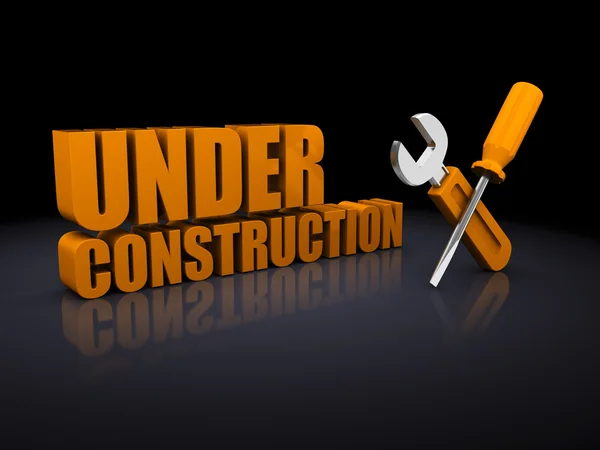 Under construction — Stock Photo, Image