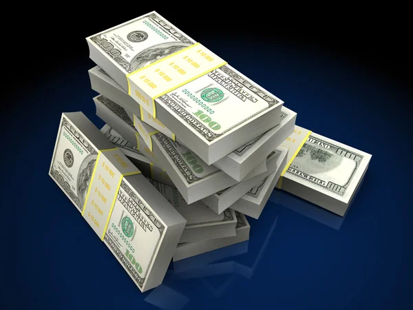 Dollars stack — Stock Photo, Image