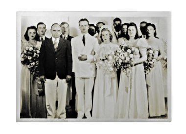 Düğün Fotoğraf 1940