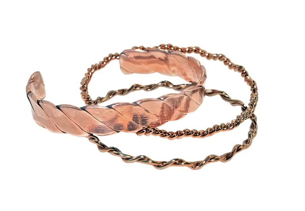 Copper Bracelets — Stock Photo, Image