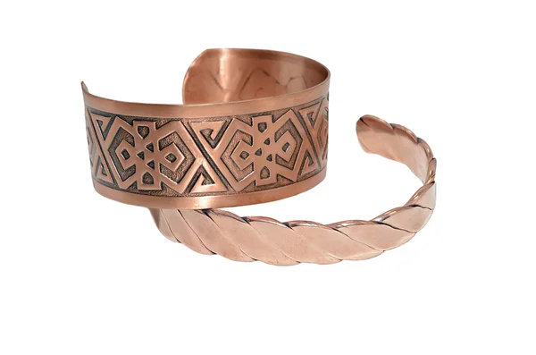 Copper Bracelets — Stock Photo, Image