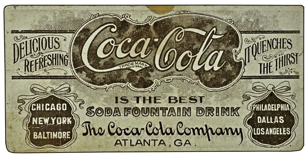 Memorabilia Vintage Coke Fotografia Stock