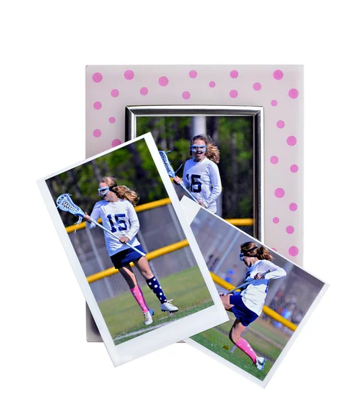 Framing Sports Photos — Stock Photo, Image