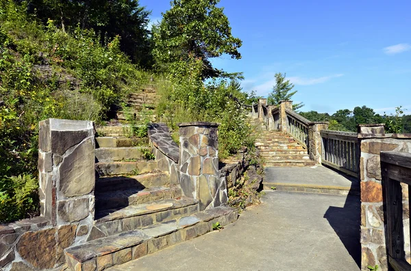 Hiking Trail Steps — Stock Photo, Image