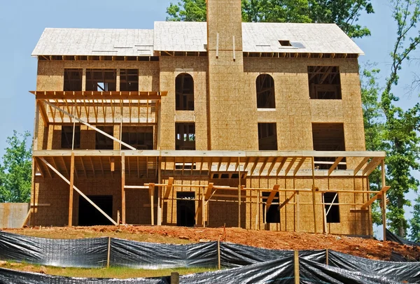 Bau eines neuen Hauses — Stockfoto