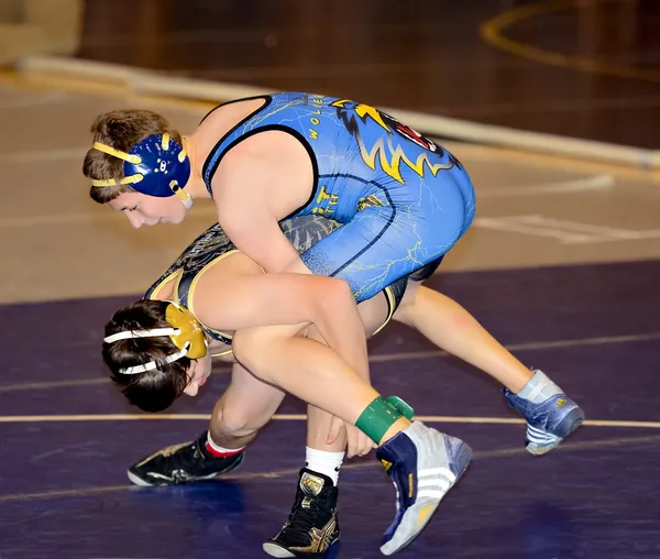 Boys Wrestling — Stock Photo, Image