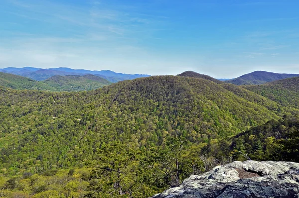 Vista de montaña primavera — Foto de Stock