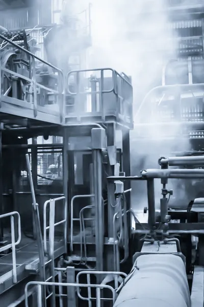 Fabrika görünümü. metal üretim — Stok fotoğraf