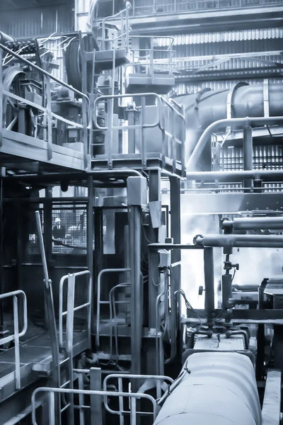 Fabrika görünümü. metal üretim