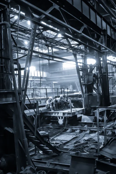 Producción de metal — Foto de Stock