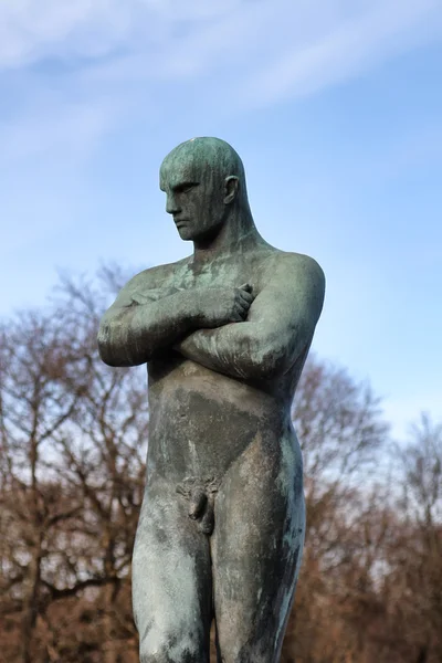 Vigeland park in oslo, Noorwegen — Stockfoto