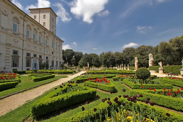 Villa borghese, rome, Italië — Stockfoto