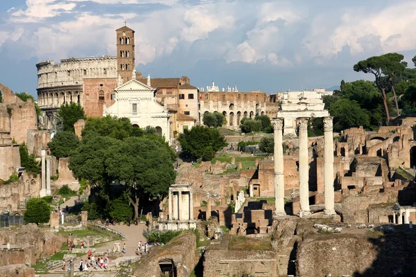 Romeinse forum — Stockfoto